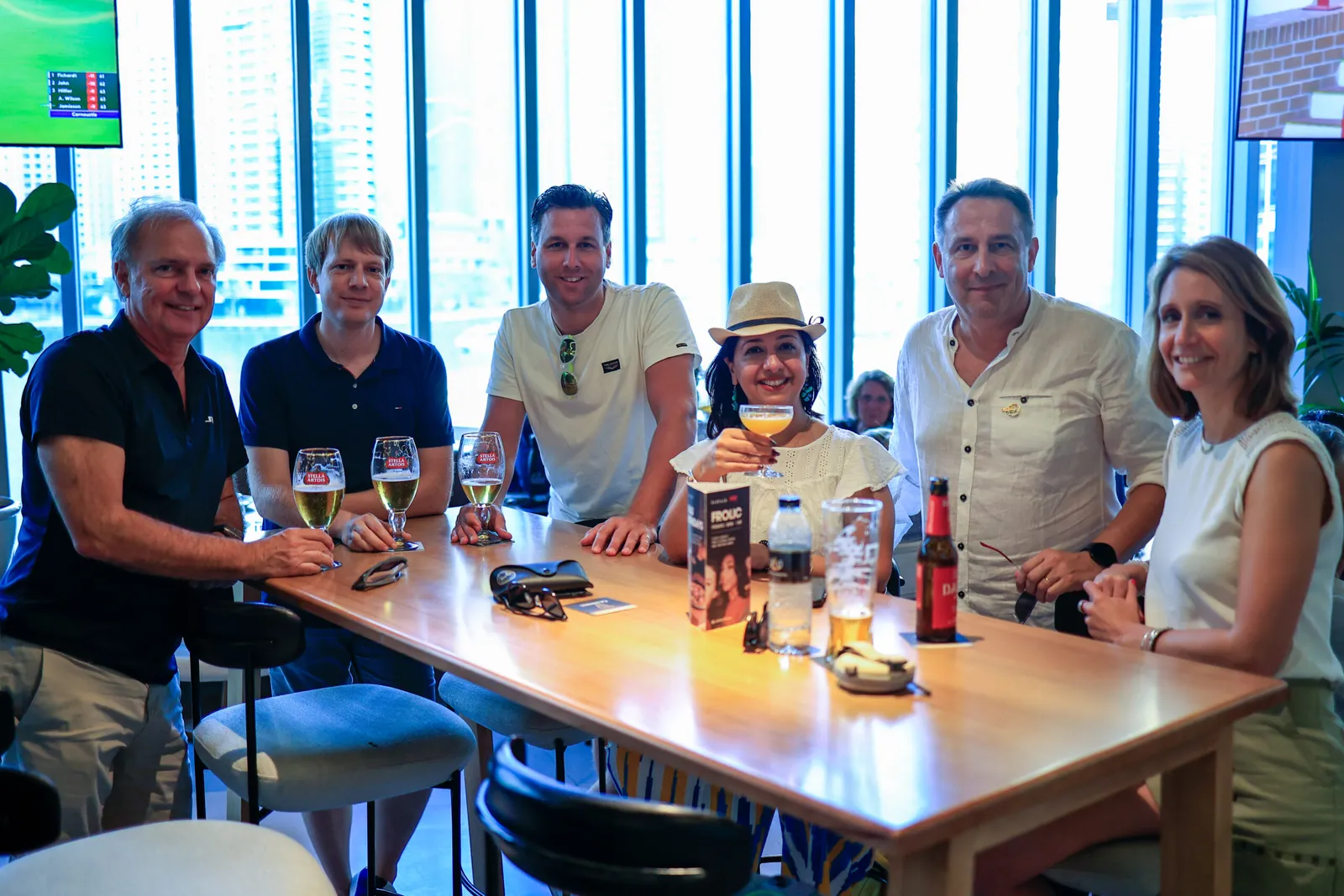 LinkedWorld members together during the Global Summit 2024 in Dubai