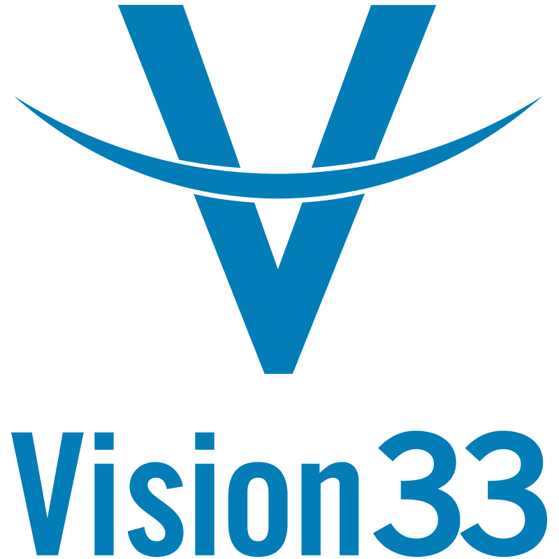 Vision33 logo